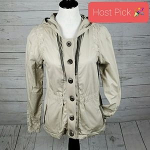 Daytrip khaki utility jacket